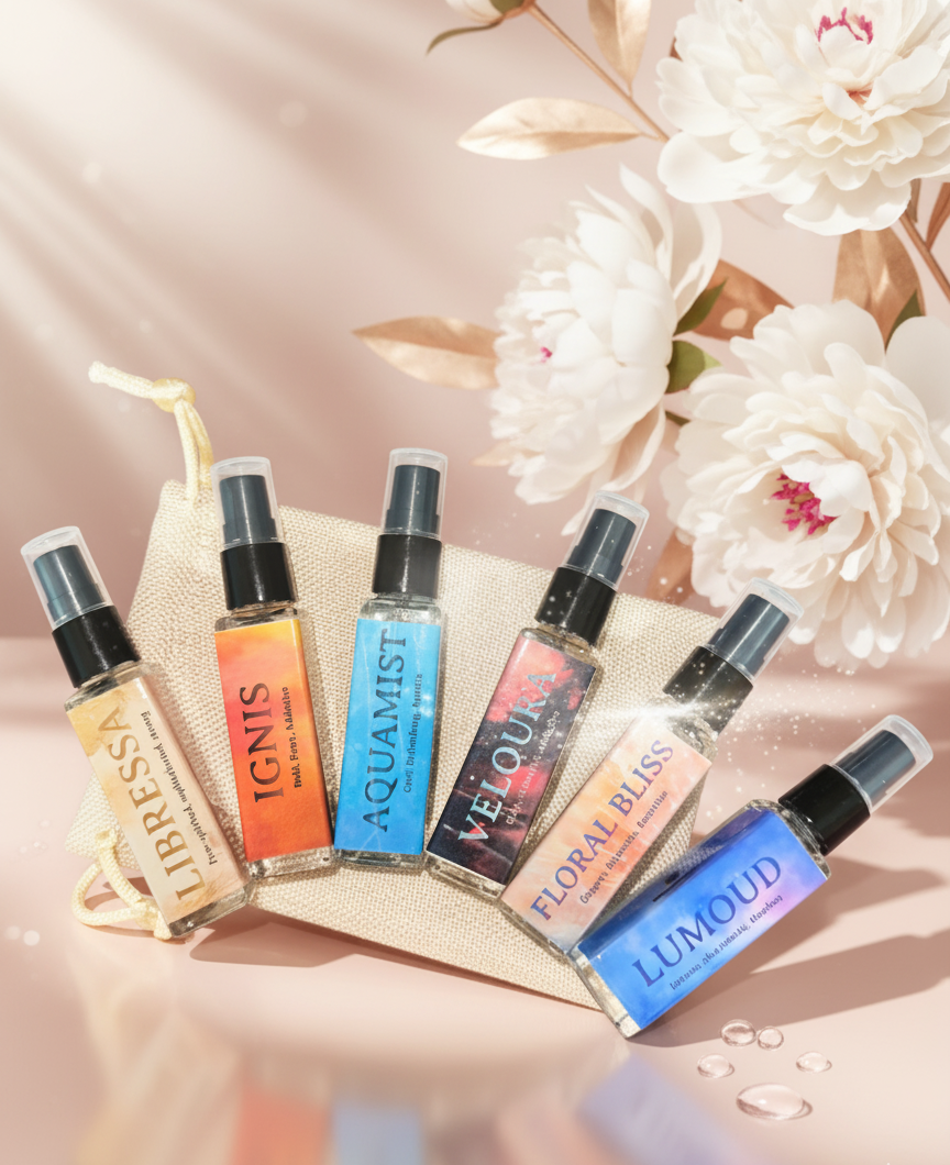 Mini Combo Pack of 6 Perfume