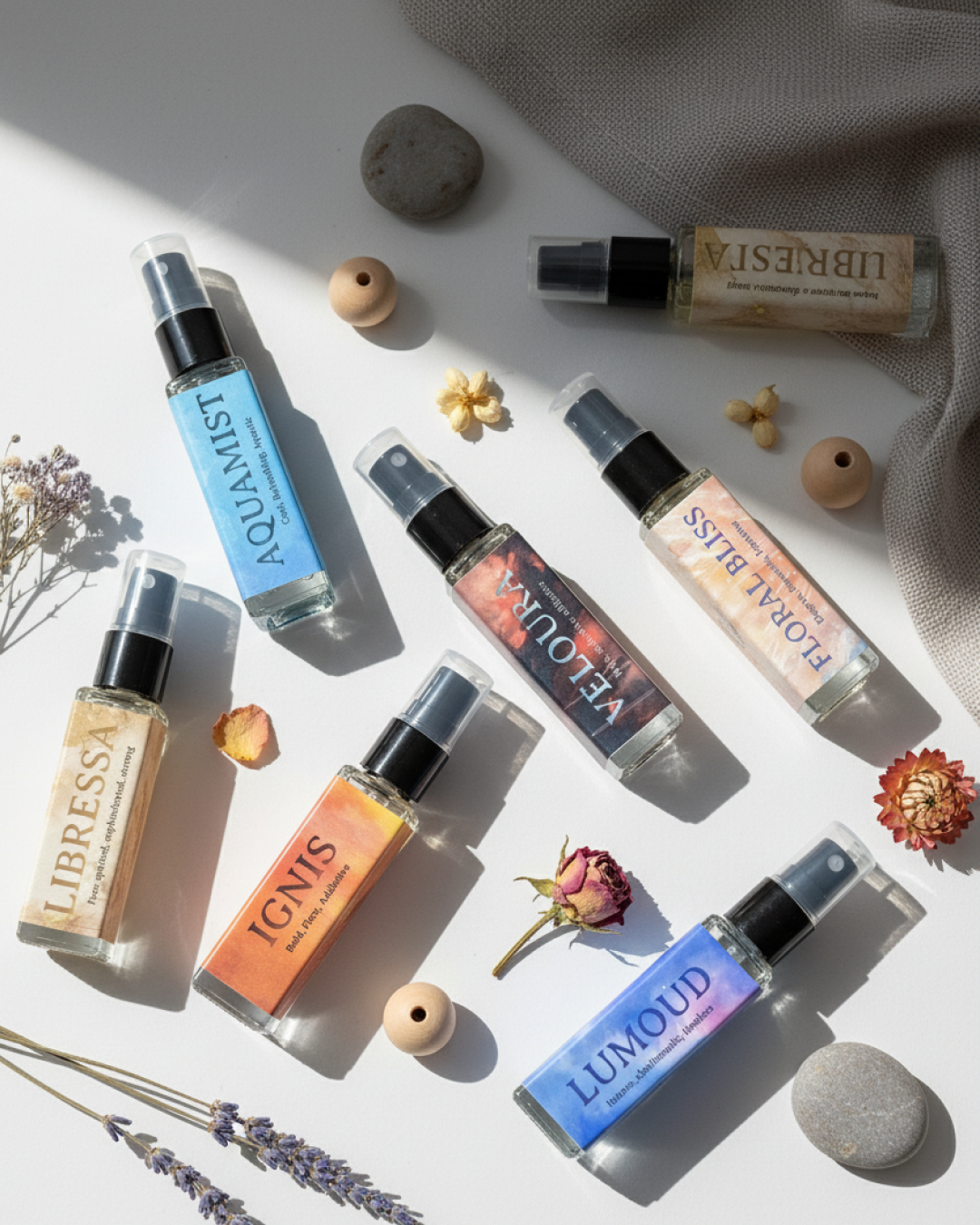 Mini Combo Pack of 6 Perfume